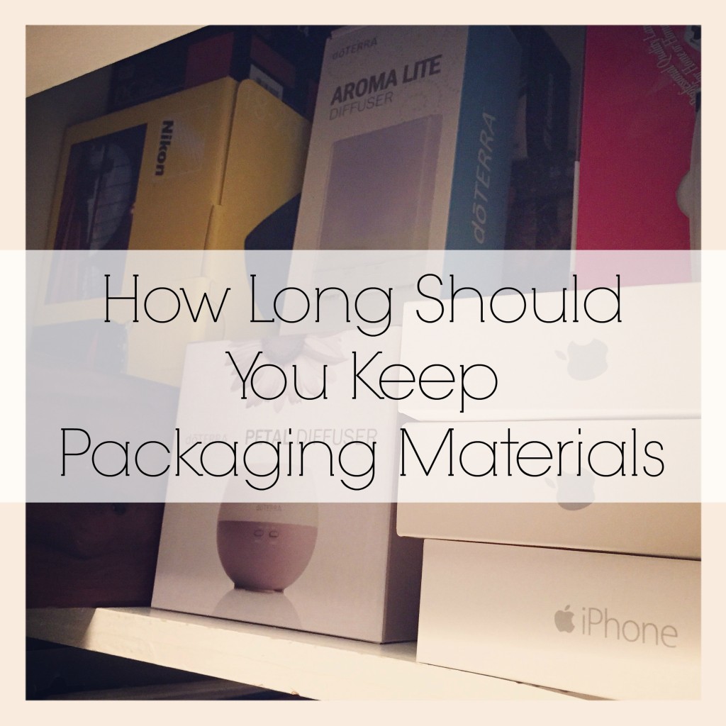 Storing Packaging Materials